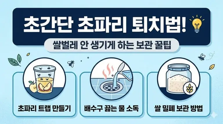 초파리 퇴치법